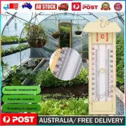 Max-Min Press Thermometer Monitor Meter Tool -50 to 40 Degrees Garden Greenhouse