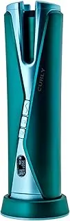 FM-003 Cordless Auto Hair Curler Automatic Curling Iron with Rotate Left and Right 4 Timer Settings Ceramic Barrel Portable Hair Curling Wand for Hair Styling VCXN
