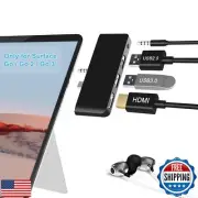 Surface Go 4 Hub Docking Station, 4 in 1 Surface Go 4 USB C Adapter with HDMI