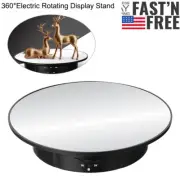 Electric Rotating Display Stand 3 Speed Adjustable Turntable for Photo Video