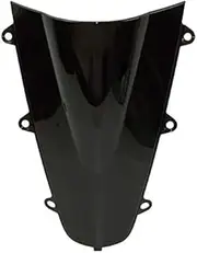 Windscreen Windshield Wind Deflector Shield Screen Visor Glass for Honda CBR1000RR CBR 1000 RR Fireblade 2017 2018 2019 (Black)