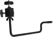 BESPORTBLE Hunting Stand Bracket Tree Bracket Trail Pole Hunting Bracket Tree Stand Holder Small Mount Trail Mount Black Metal