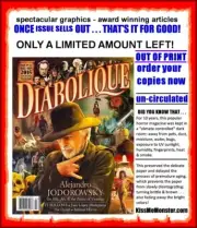 Mark Spears 1st Cover Art Diabolique 24 July 2015 Satanic Horror & Occult Devil