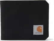 [CARHARTT] Men's Billfold Wallet, Legacy Black, One Size