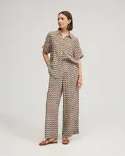 Jasmine Short Sleeve Printed Shirt