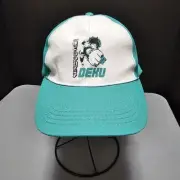 Nwt My Hero Academia Deku Snapback Hat Cap Anime Green
