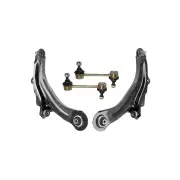 Trupro Front Lower Control Arms Sway Bar Links for Renault Megane X64 X84 03-10