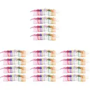 4 Count Gift Wrapping Bag Mesh Drawstring Small Bags for Candy Travel