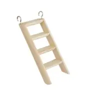 Wooden Climbing Ladder Small Animal Chew Toy for Hamster Mouse Rodent