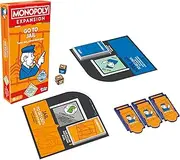 Monopoly Go to Jail Expansion | Add More Fun to Classic Monopoly Game and Play Faster | Ages 8+ | 2-6 Players | 40 Mins. | Family Board Games