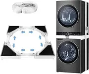 Montex 29 Inch Stacking Kit for Washer and Dryer Adjustable Universal Fit, Stacking Kit for Washing Machine and Dryer, 29"/28"/27"/26"/25"/24"