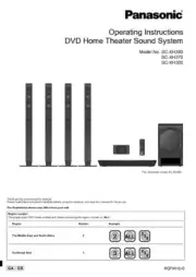 Panasonic SA-XH300 SA-XH370 SA-XH380 Home Theater System Instruction Manual