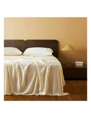 [Ettitude] Clean Bamboo Signature Sateen Sheet Set in Butter
