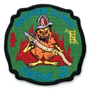 Rockford Illinois Fire Dept Engine 2 Patch