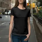 Plain Black Tee Shirt - Next Level Ladies' Boyfriend T-Shirt