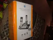 AT&T 2 Handset Cordless Phone Digital Answering System DECT 6.0 - CL83215