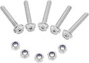 CHILDWEET Stainless Steel Fastener Kit Assorted Machine Screws Nuts Washers Set for Home Repairs Installations