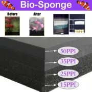 Aquatic Bio Sponge Filter Media Pad Biochemical Cotton Foam Filter Fish Pond