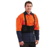 Prochoice Back Support Belt with Shoulder Straps