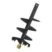 AUGER TORQUE S4 - 200mm / 8" Auger- 65mm Round to suit Earthdrills & Auger Drive