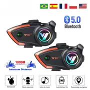 Motorcycle Helmet Intercom Bluetooth Headset Hand Call Wireless Noise Reduction