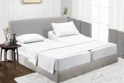 5 Piece- Deep Pocket Split Sheet Set King Size Bed Set, 800 Thread Count Shee...