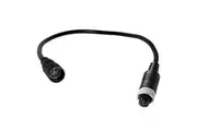 S-Video Female 4-Pin Mini DIN to Universal 4PIN Female Converter Adaptor Cable for Reverse Camera