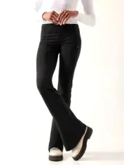 Athleta XSP XS PETITE Rainier Bootcut Pant, Black Winter Running Pants Flare Ski