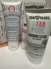 both Fab Soap Glory Pore Moisture Lotion Comb Skin, 1.69 Oz+ ultra repair cream