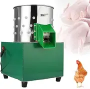 Stainless Steel Chicken Plucker Machine Poultry Plucker 10-30 Seconds Automatic Feather Plucking Machine, De-Feather Remover Poultry Processor, for Chicken Supply Shop and Poultry Butchering