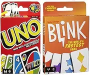 Uno and Blink | Card Game Bundle for Kids