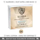 Allergy, Bed Bug, Dust Mite, Quilt Cover | Protector, Super King, 100% Cotton