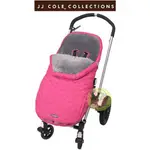 【JPGO】歐美品牌JJ COLE COLLECTIONS BUNDLEME TODDLER嬰幼兒手推車保暖腳套~粉