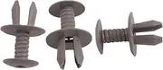 20 x Trim Panel Lining Clips Dark Grey Compatible For Beetle Caddy Polo Jetta Passat