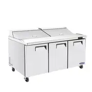 Atosa 3 Door Sandwich Prep Table Fridge - 1846mm