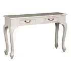 White Hall Table, W120xD35xH76cm, Console Table, Narrow Table, Small Table