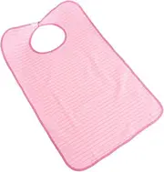 Totority Waterproof Adult Smock Dribble Bibs Cotton for Mealtime Baby Waterproof Bib Popover