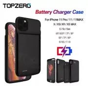 For iPhone15/14/13/12 /X/XR MAX 11 Pro Battery Charger Power Bank Charging Case