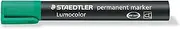 Staedtler Lumocolor Bullet Tipped Permanent Marker, Green