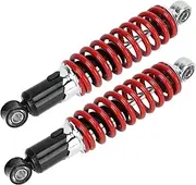 Shock Damper, 2 Pcs Motorcycle Shock Absorber 250mm Suspension Damper Center Air Shock Absorbers for 50cc‑125cc Dirt Pit Bike ATV Go Kart