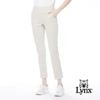 在飛比找Yahoo奇摩購物中心優惠-【Lynx Golf】女款日本布料彈性舒適蕾絲印花內搭設計窄