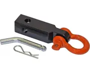 Enhanced Tow Strap Shackle Mount (TSM-125-D) for 1-1/4" RECE
