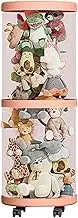 Stuffed Animal Tube Storage - Plush Storage Tube | Multi-layer Stuffed Doll Storage Tube, Vertical Toy Storage Tube With Wheels, Stuffed Animal Doll Display Tube Accessories