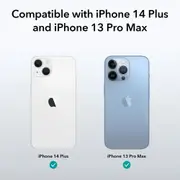 ESR iPhone 14 Plus / 13 Pro Max Screen Protector, Genuine Full Cover Tempered Glass 9H Slim Thin with Installation Frame for Apple