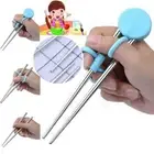 Pig Enlightenment Baby Learning for Kids Stainless Steel Training Chopstick