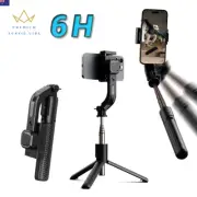 Handheld Gimbal Stabilizer for Smartphone 1-Axis with Selfie Stick Tripod Stand