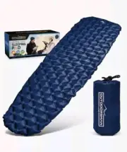 Outdoorsman Lab Ultralight Inflatable Sleeping Pad Mat for Camping Blue DEAL!!!!