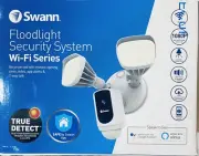 Swann SWWHD-FLOCAMW 1080p Outdoor Wi-Fi Floodlight Security Camera BRAND NEW