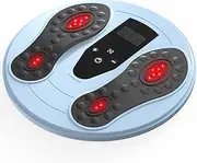 Possday Foot Massager for Neuropathy, Foot Stimulator for Circulation and Pain Relief TENS/EMS Electric Foot Massagers & Infrared - 4 Muscle Stimulator Pads, Electrical Nerve Stimulator