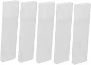 Outanaya 5pcs Tongue Scraper Storage Box Travel Tongue Scraper Organizer Plastic Case Portable Travel Holder